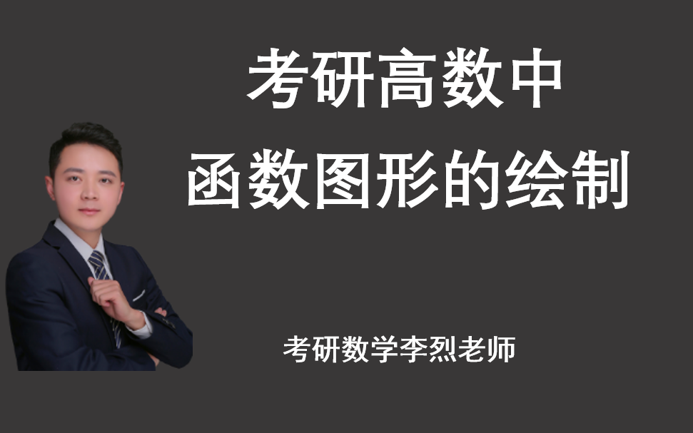 考研高数中各类函数图形的绘制哔哩哔哩bilibili