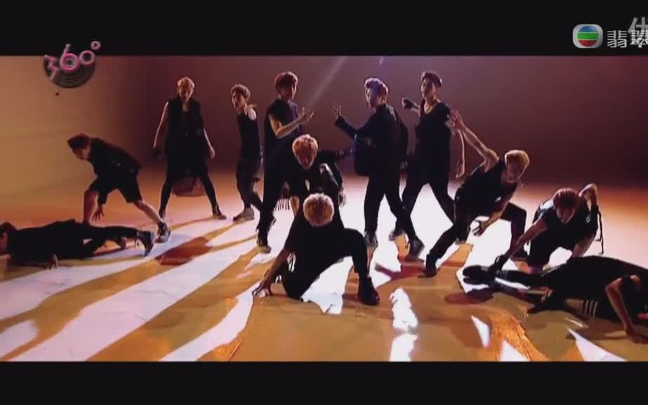 [图]【EXO】130811 TVB 360° EXO 《WOLF》 狼與美女（Chinese ver.)