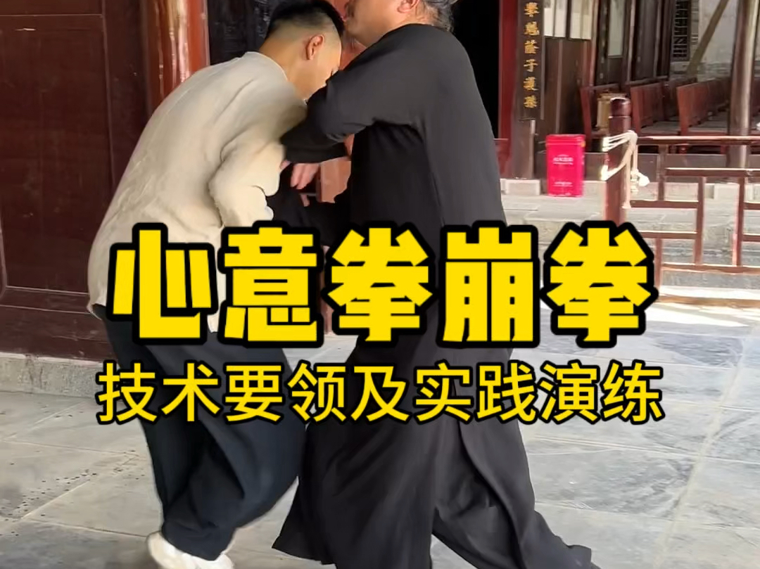 心意拳崩拳技法哔哩哔哩bilibili