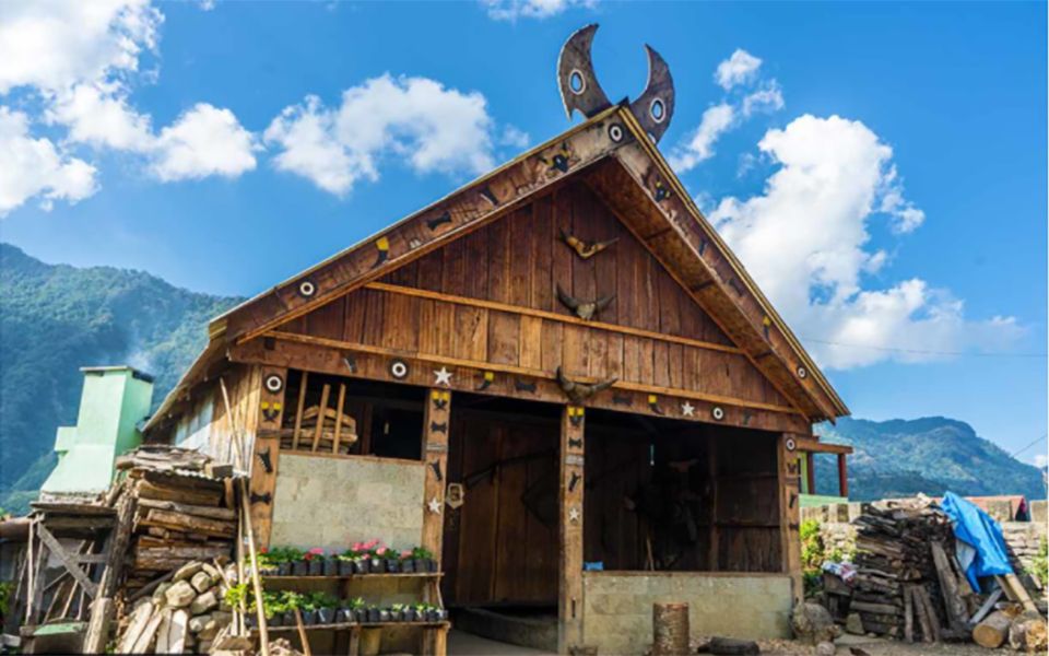 那加兰邦绿色村庄科诺玛印度东北部乡村生活magikindia