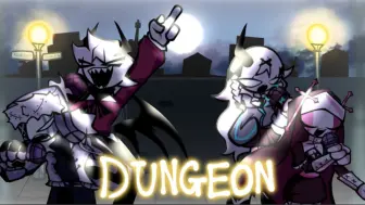 Download Video: 【FNF】Dungeon but Saruv Ruv and Selever Rasazy Sings it