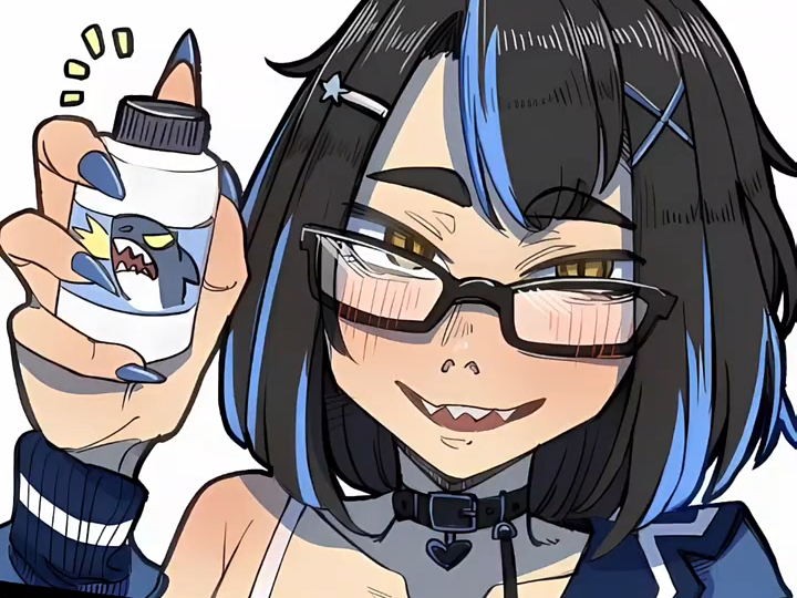 飞天鲨鱼娘#二次元#动漫#兽化