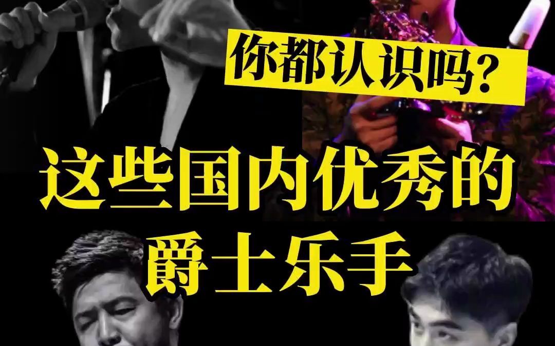 【国内都有哪些优秀的爵士演奏家?】你都知道有谁呢?哔哩哔哩bilibili