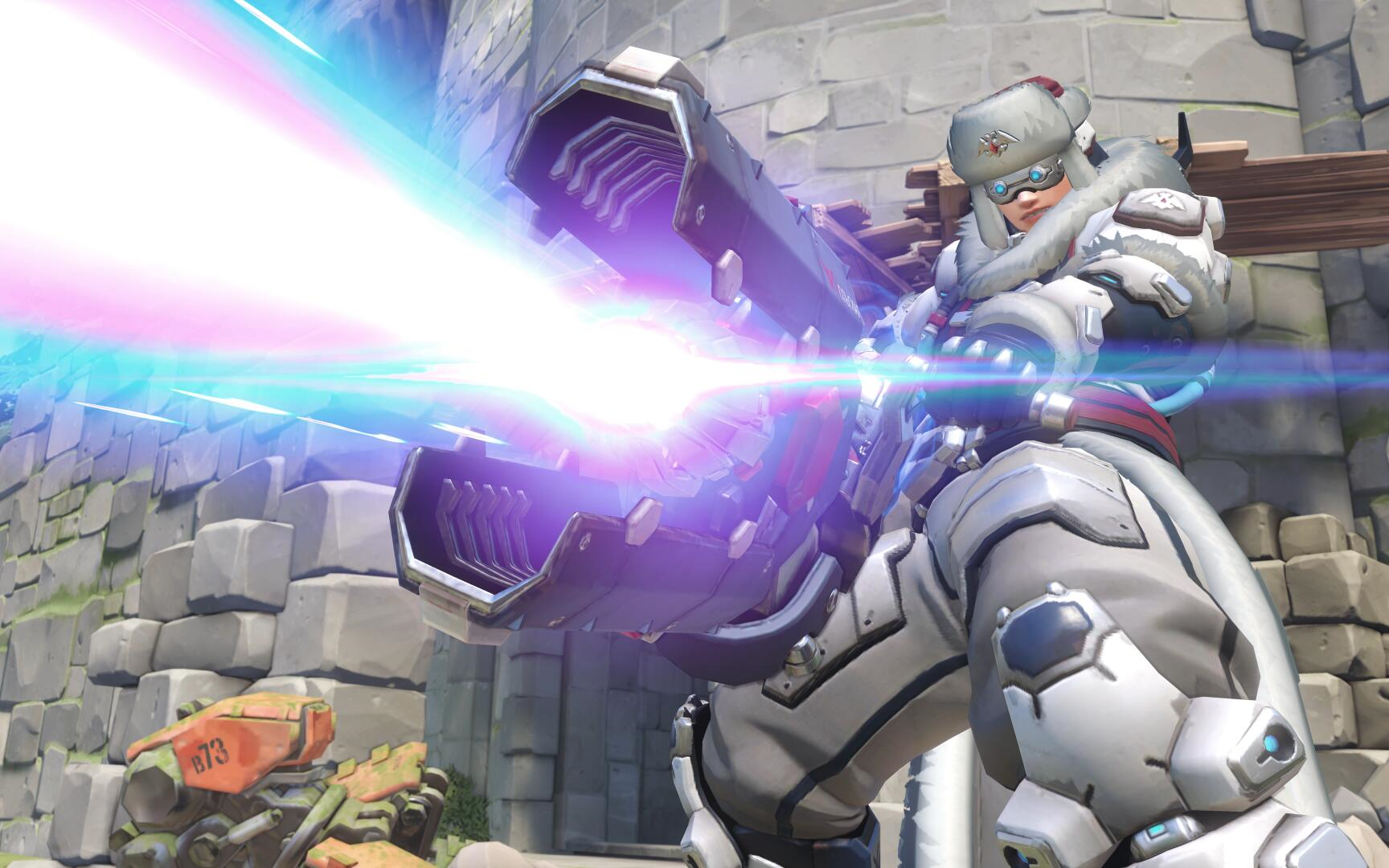 守望先锋 查莉娅(毛妹) 全场最佳 素材