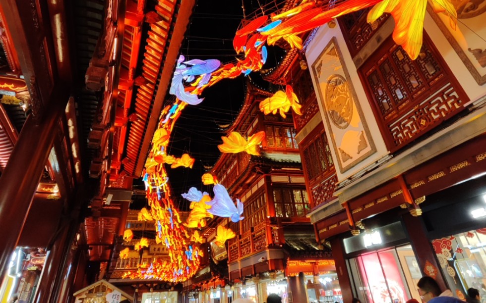 上海豫园灯会 "一夜鱼龙舞",主灯展是山海经主题,好美91