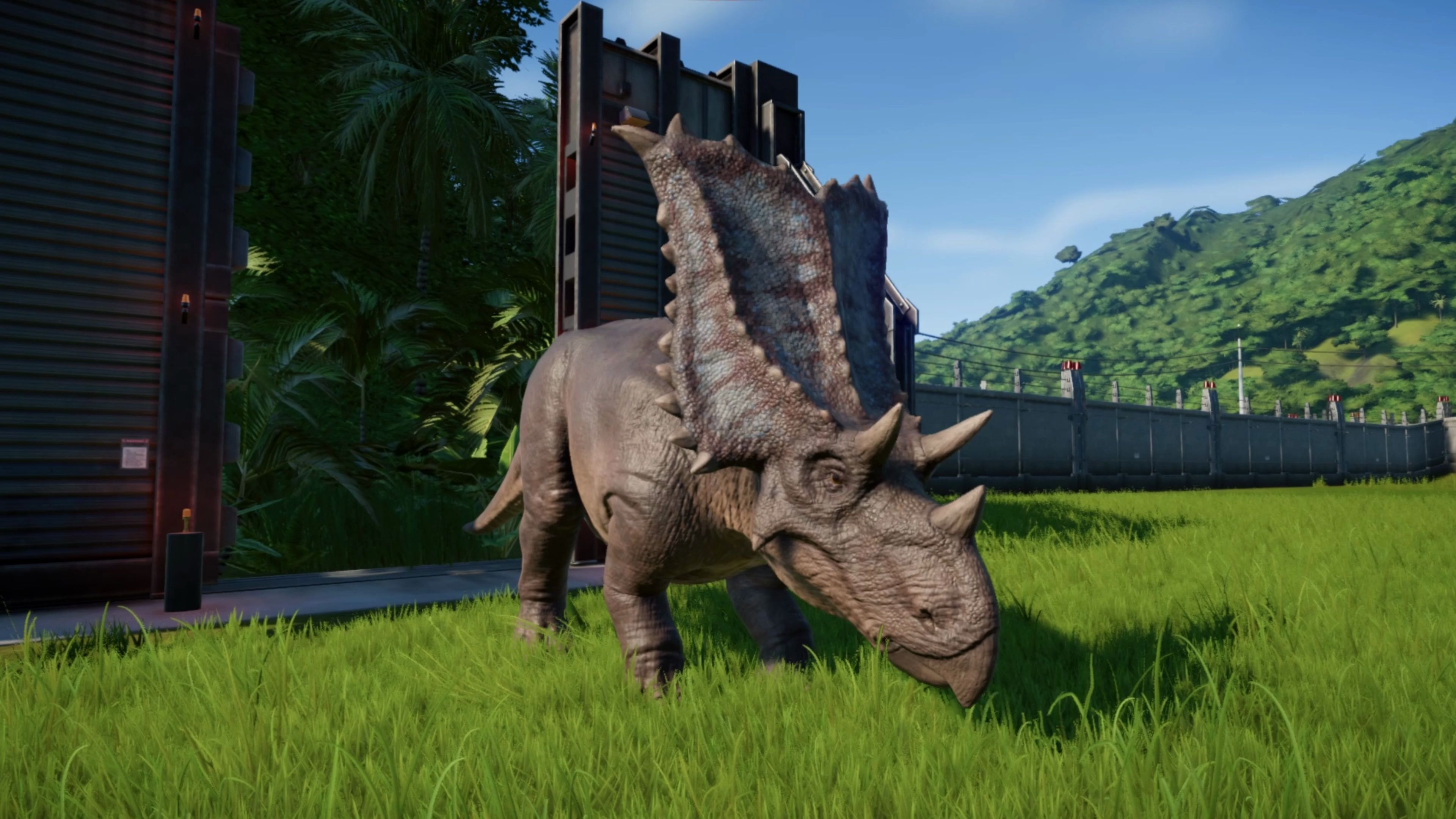 凶猛的开角龙,霸王龙遇到也得挂彩!