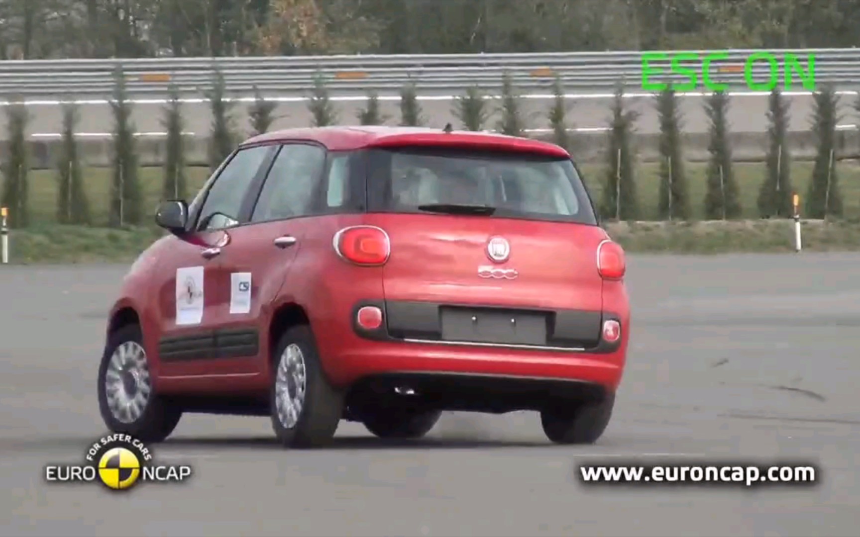 【Euro NCAP】FCA部分车型的ESC测试哔哩哔哩bilibili