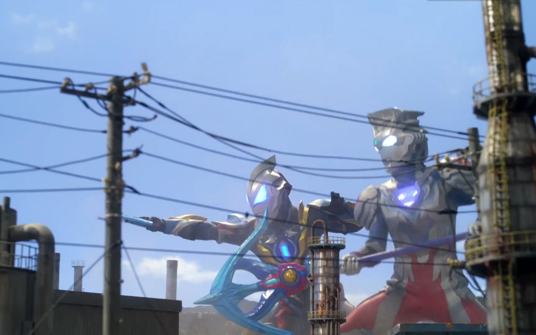 【高清1080p无水印】泽塔奥特曼/ultraman z ep06变身和战斗cut