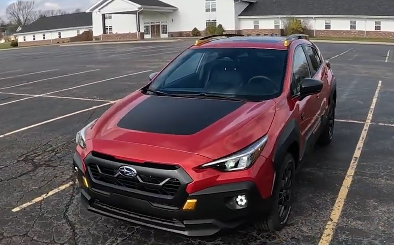 2024美版斯巴鲁旭豹 wilderness荒野版 第一视角驾驶 - subaru cross