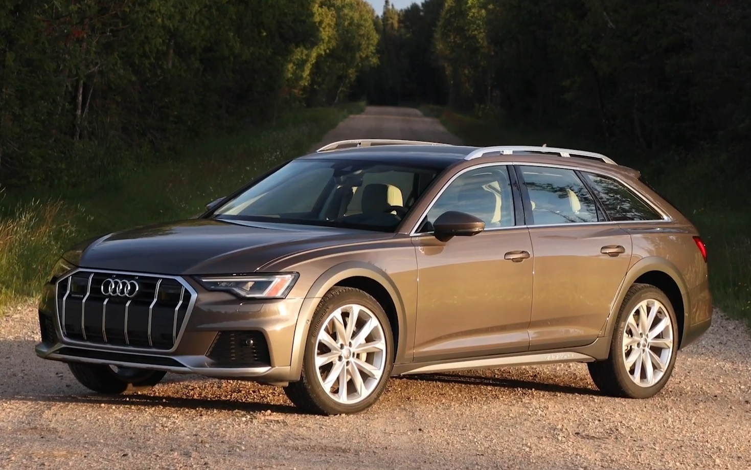 2021 奥迪 a6 allroad quattro - 内外饰及官方驾驶视频_哔哩哔哩