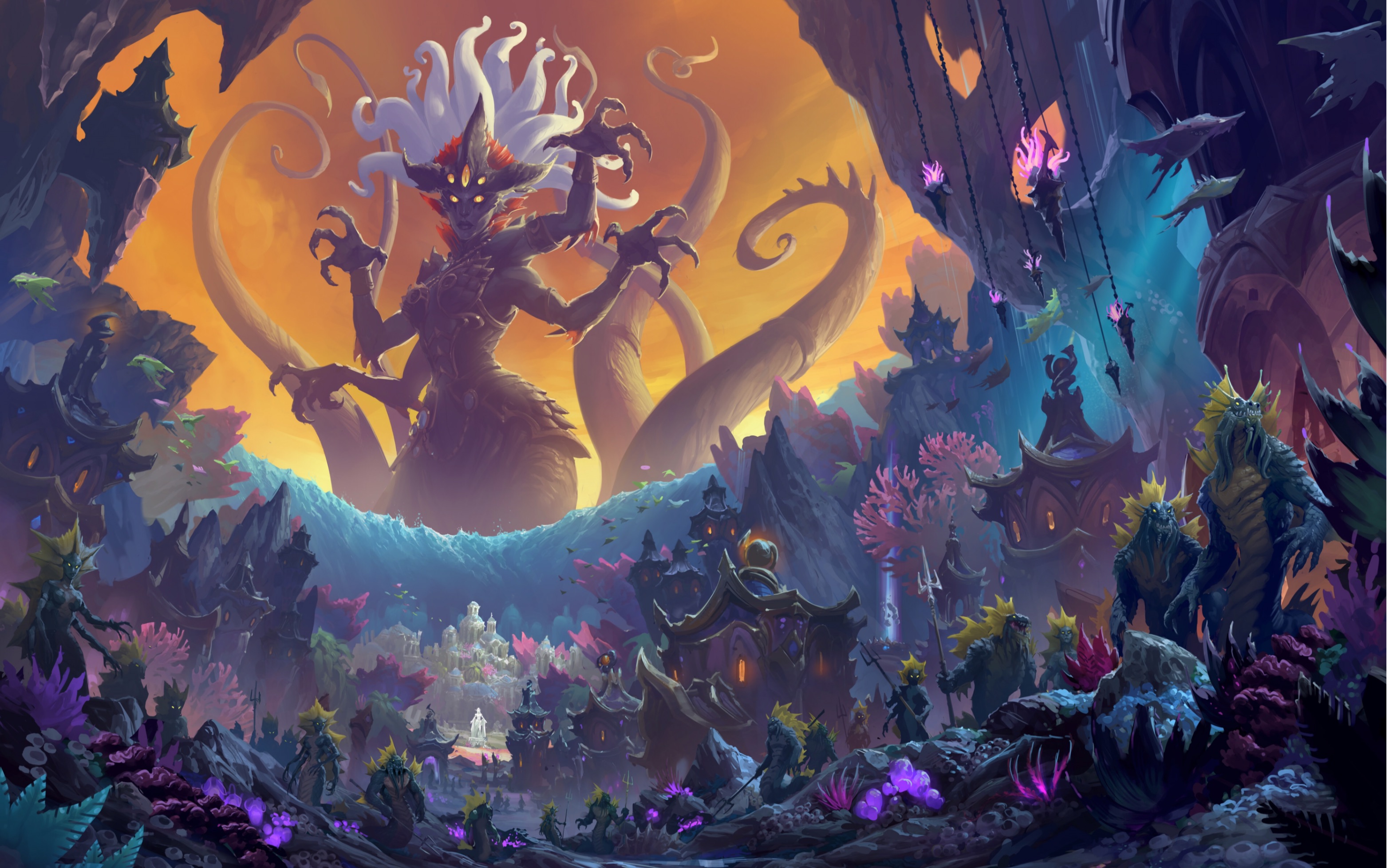 【魔兽争霸海潮来临】娜迦族--这些两栖单位能够在水域中回血!