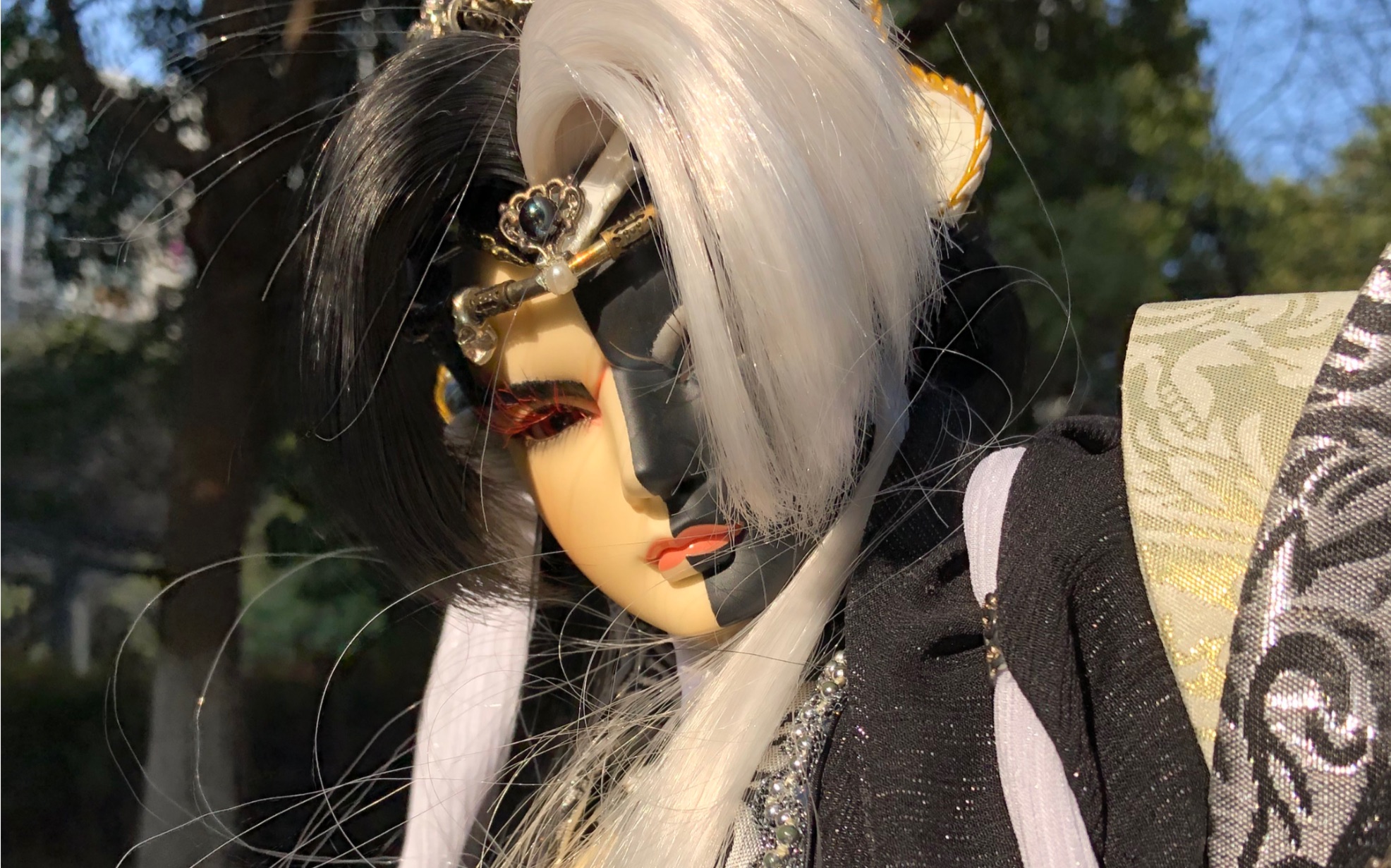 【金光布袋戏】sp小偶黑白郎君|日常生活拍写真