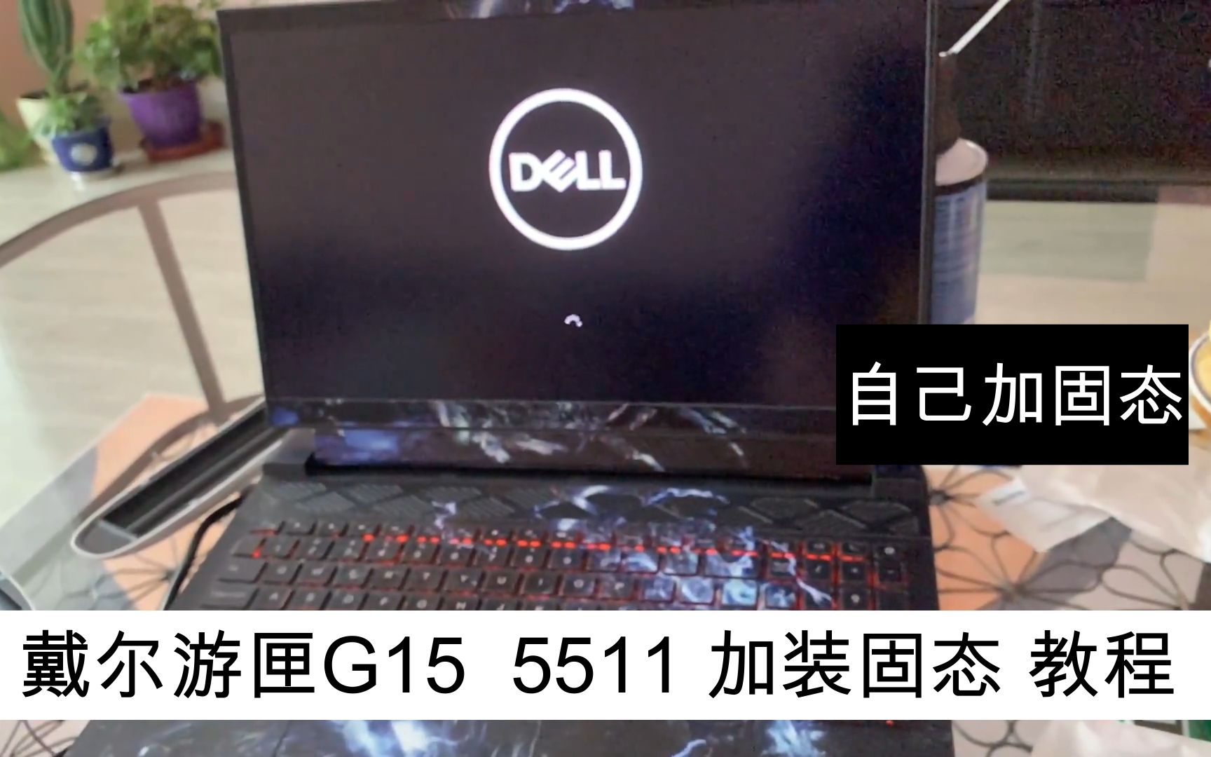 [图]戴尔游匣G15拆机 加装固态硬盘（三星980）创建磁盘DELL G15简单清灰教程