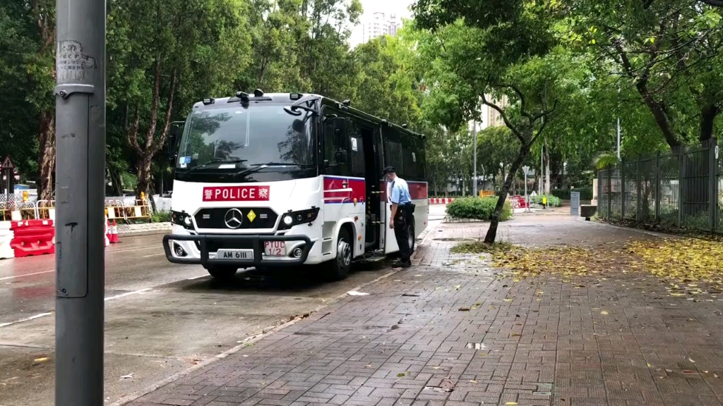 香港警察 #冲锋车 #机动部队