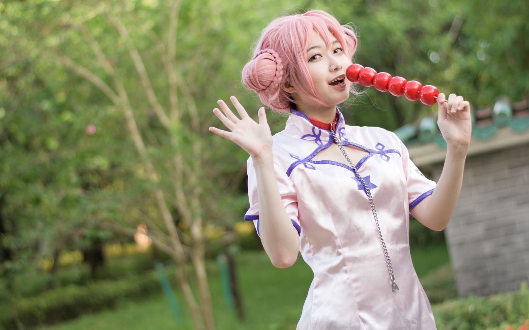 japananimecosplayfantasyアニメコスプレイ骷髅宫歌留多よさくら九祭