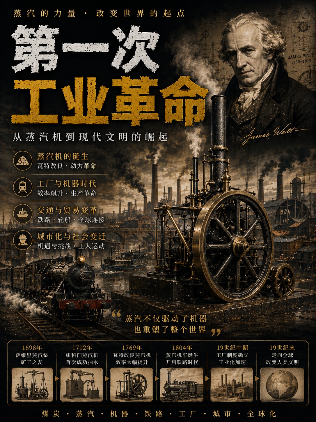 一口气看完第一次工业革命全过程