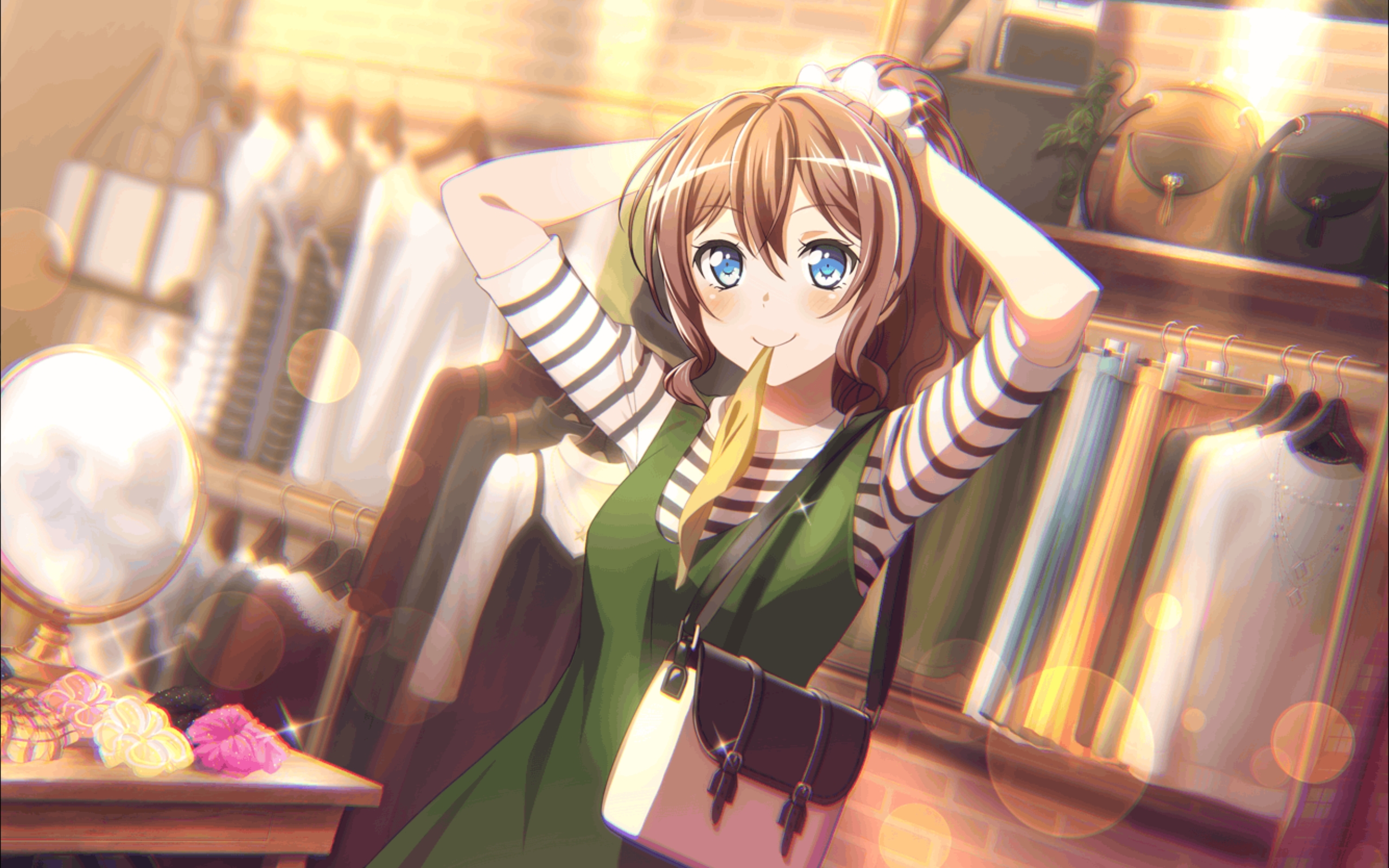 山吹沙绫 配对的发圈 小故事 沙绫选择的发圈