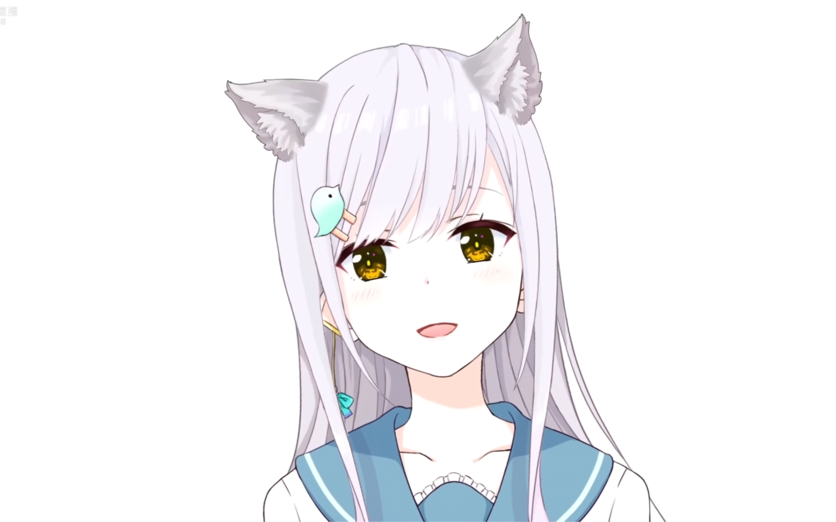 【京华】白猫耳式酱美少女