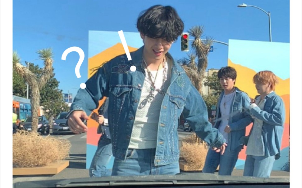 [金泰亨]因车太脏而急刹车的泰泰