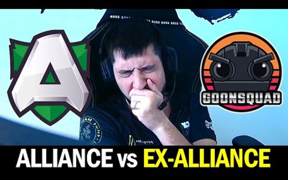 [Dota2] 当新老Alliance 在比赛上相遇!A队对阵Goonsuqad!!刀塔2