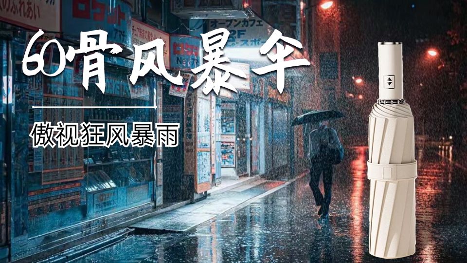 【龙骨雨伞】原来我缺的不是伞,而是一把多功能龙骨伞!!哔哩哔哩bilibili