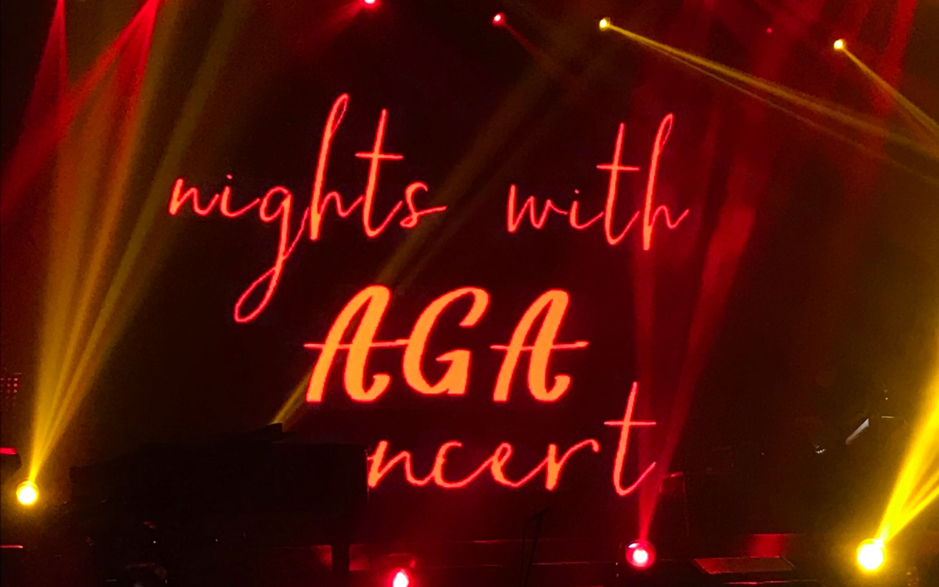 aga - 孤雏 (江海迦 佛山演唱会 nights with aga)