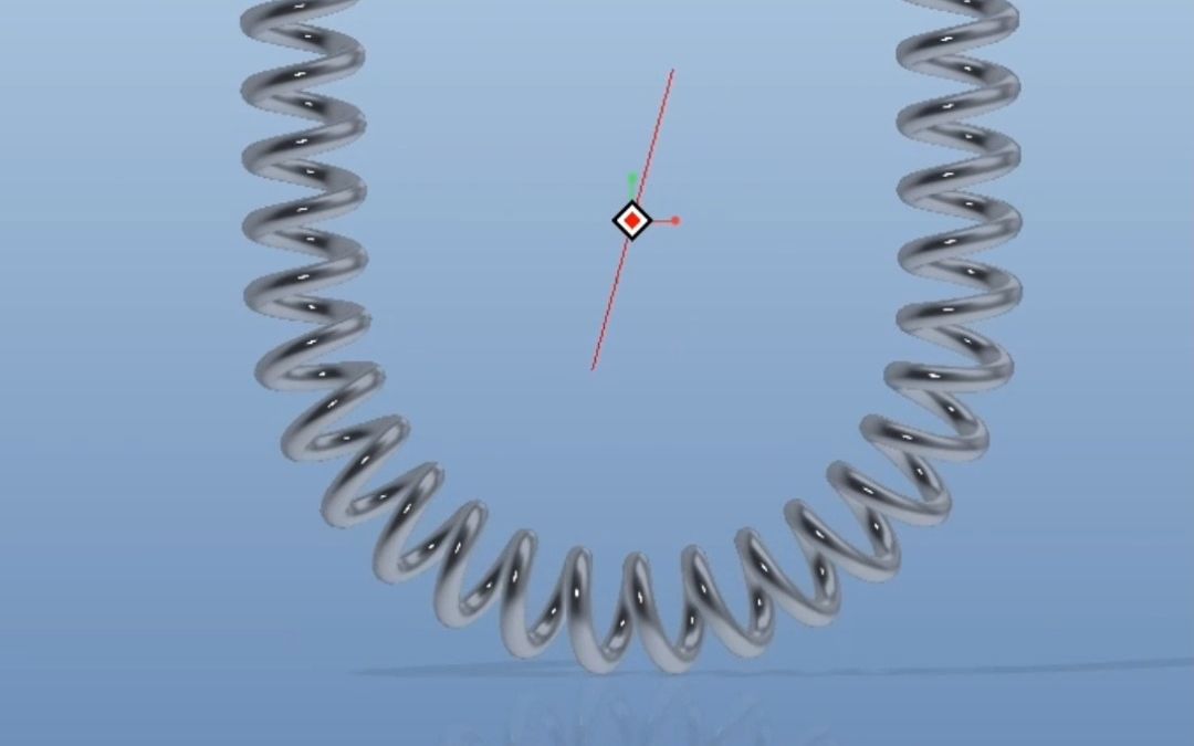 creo/proeu型弹簧建模教程技巧