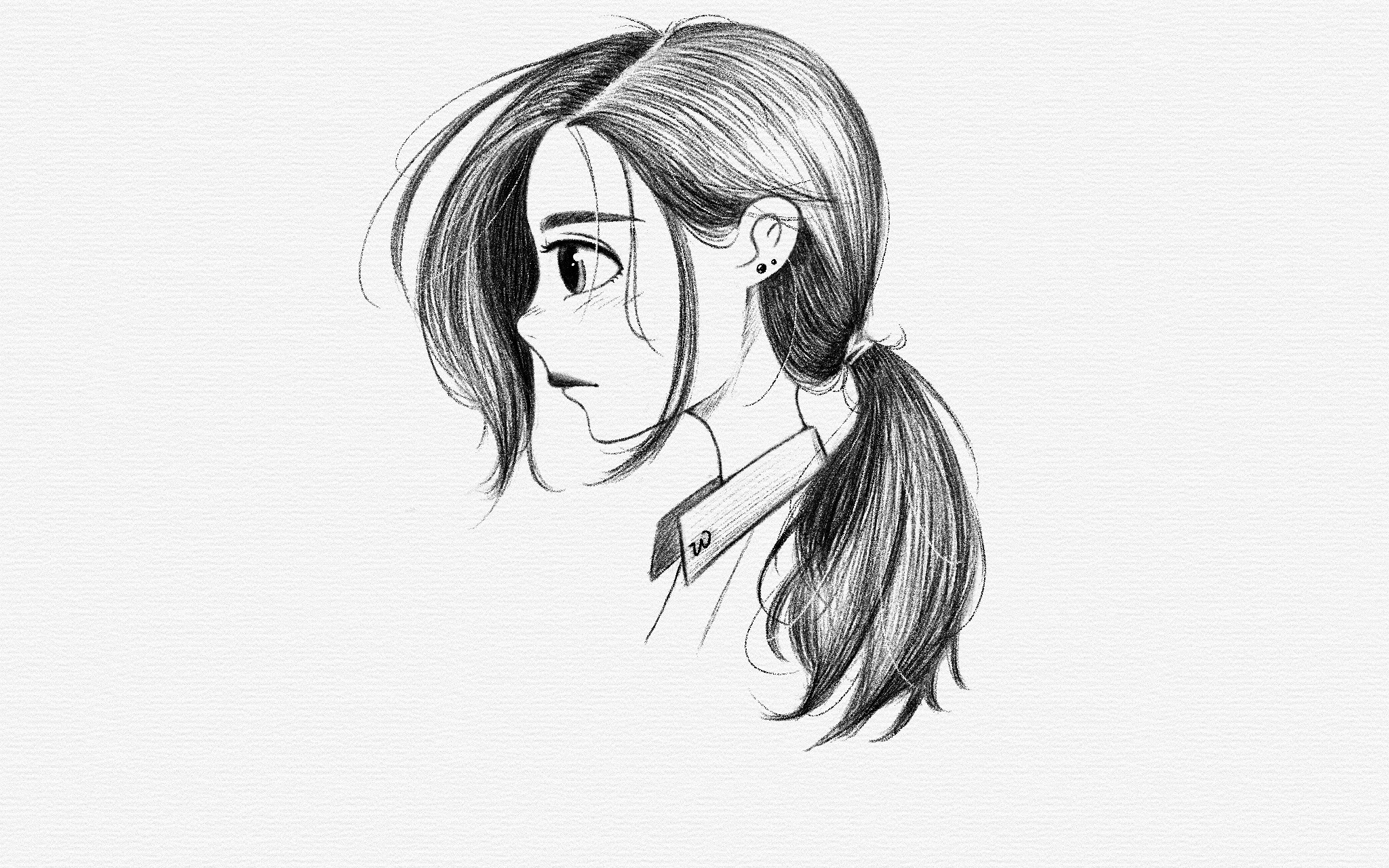 procreate素描作业1.