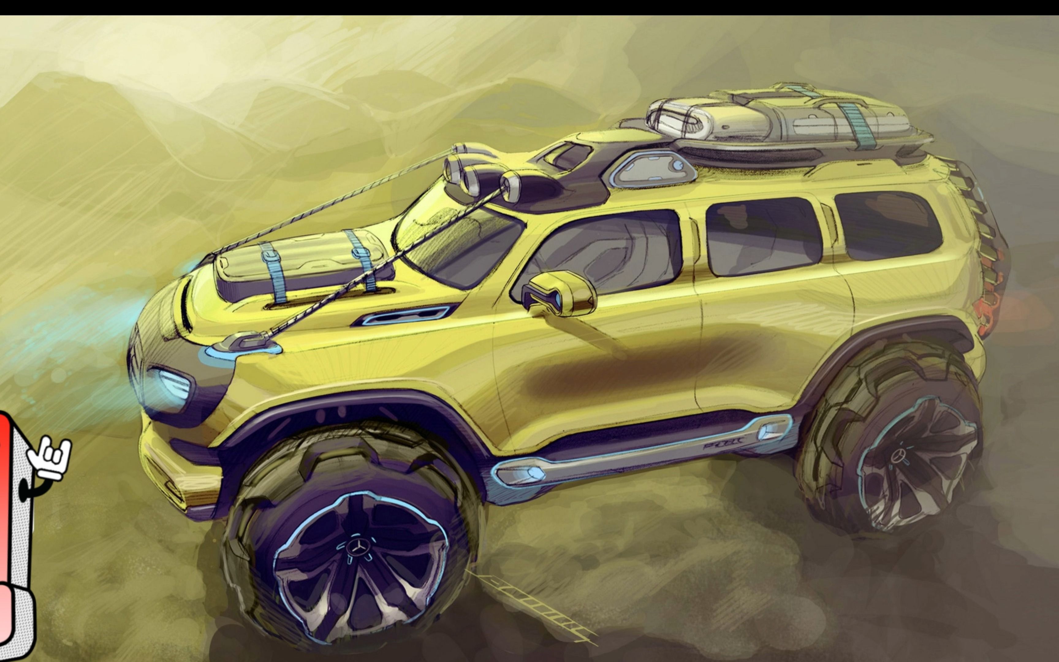 梅赛德斯-奔驰-ener-g-force概念车型