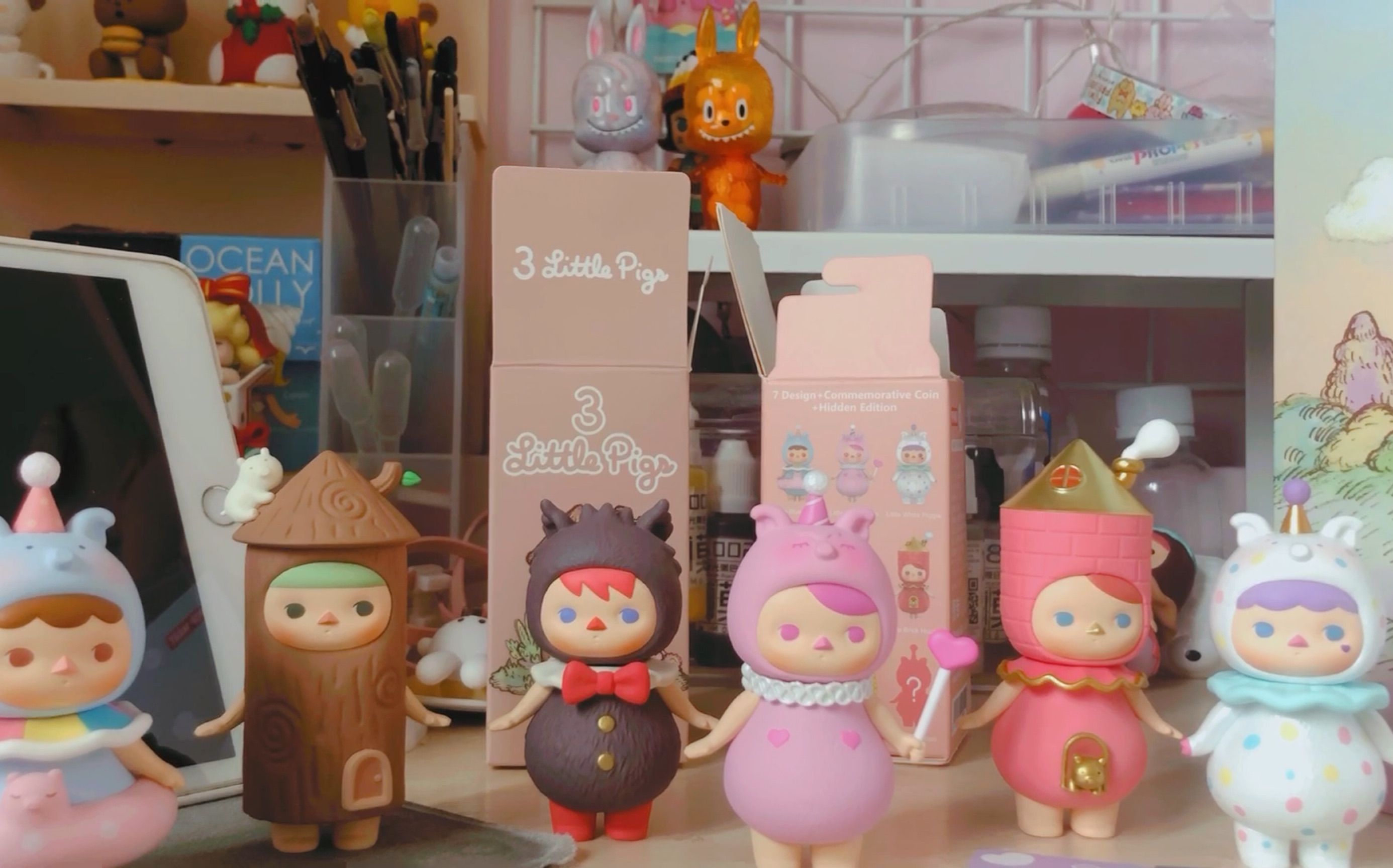 盲盒开箱 非洲阿婆主今天偷渡了吗?毕奇新年三只小居