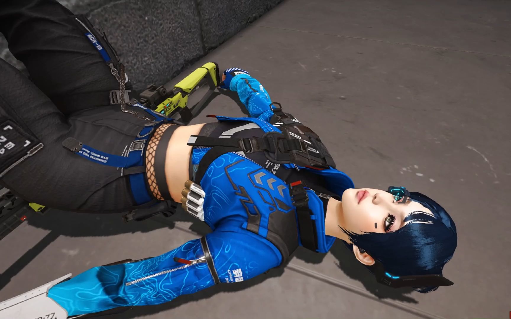 cfhd女角色美娜布娃娃演示效果