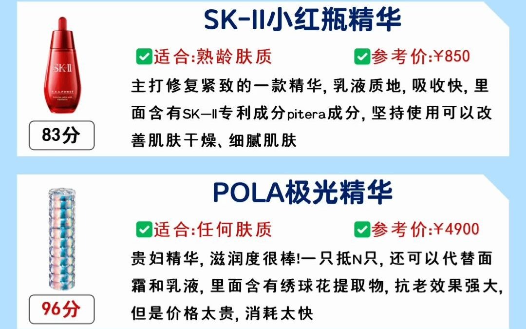 承包你1650岁的精华\平价美白抗初老抗皱精华测评哔哩哔哩bilibili