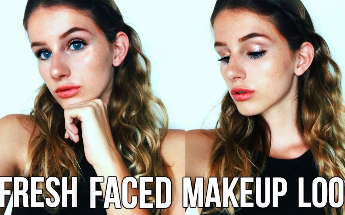 【olivia rouyre】fresh faced makeup look   giveaway!