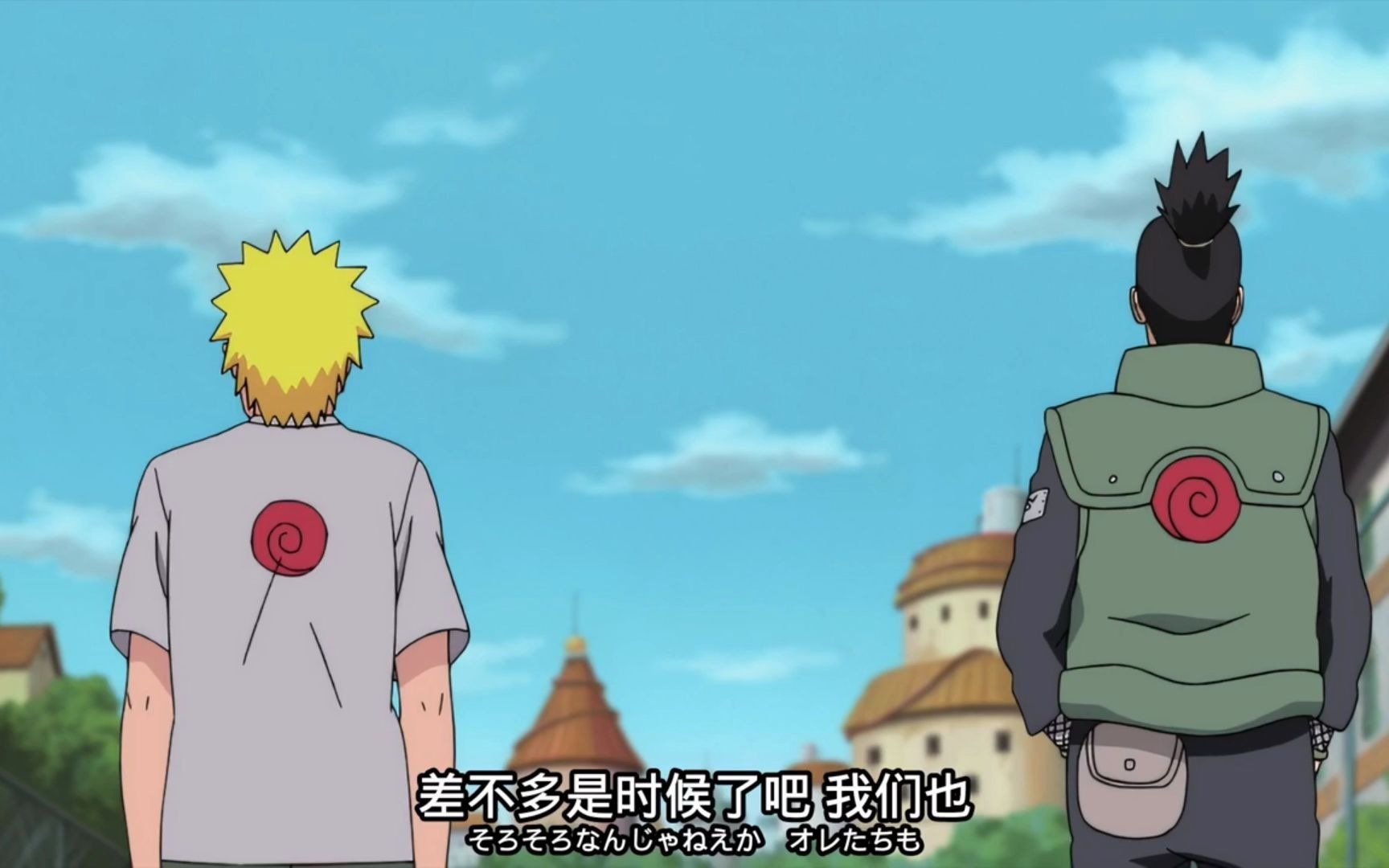 火影忍者-追随师傅的背影,我们没法永远都做小孩