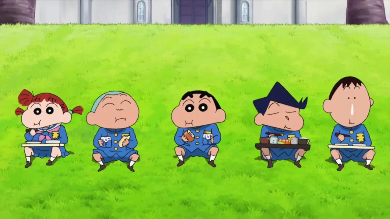 2021年4月23日剧场版动画蜡笔小新谜团花之天下春日部学院tvcm青春篇