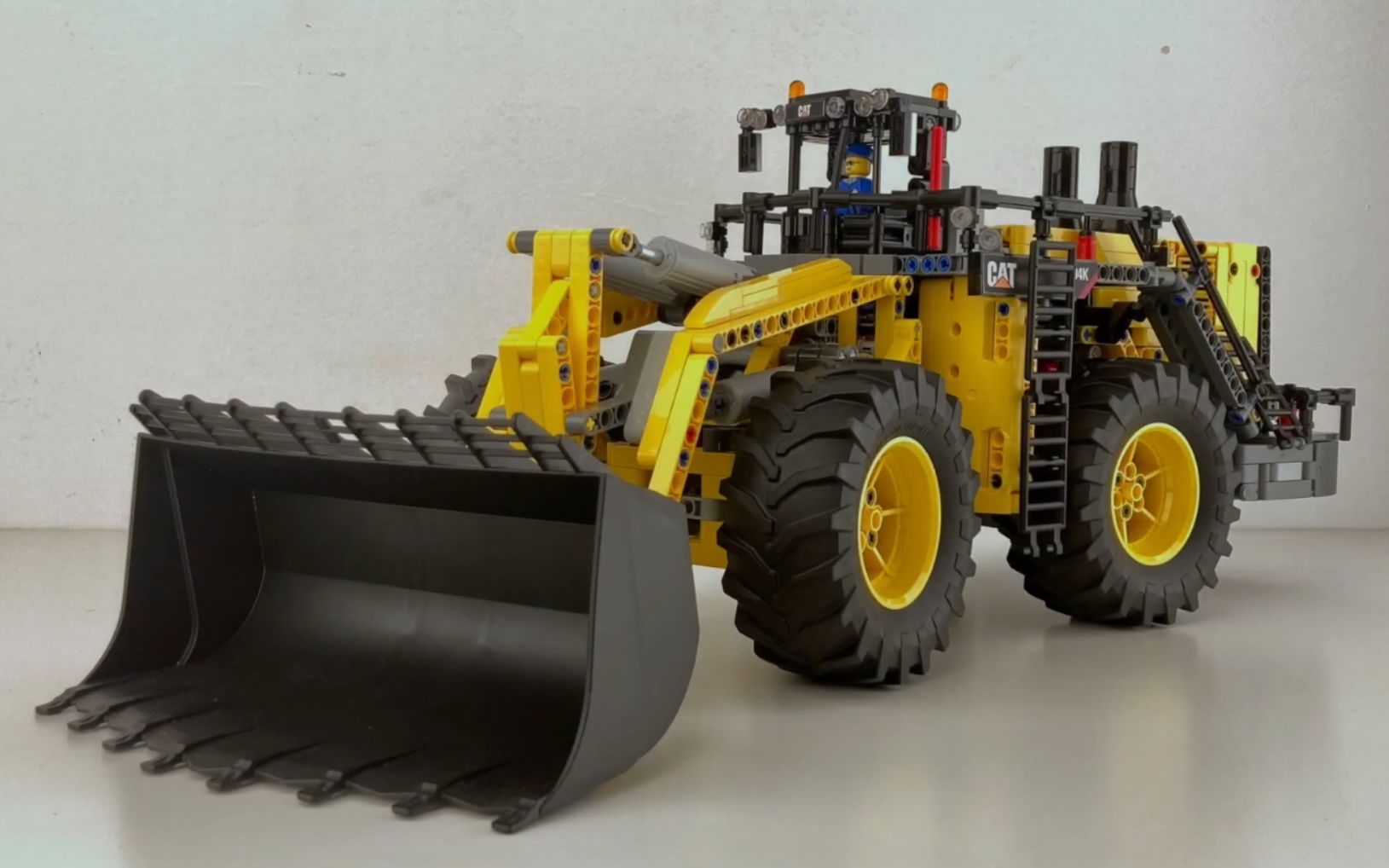 卡特彼勒 994k 轮式装载机 lego乐高 technic科技/机械 moc_哔哩哔哩
