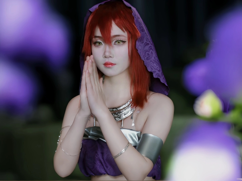 这是小公举姐姐 欢都落兰cos