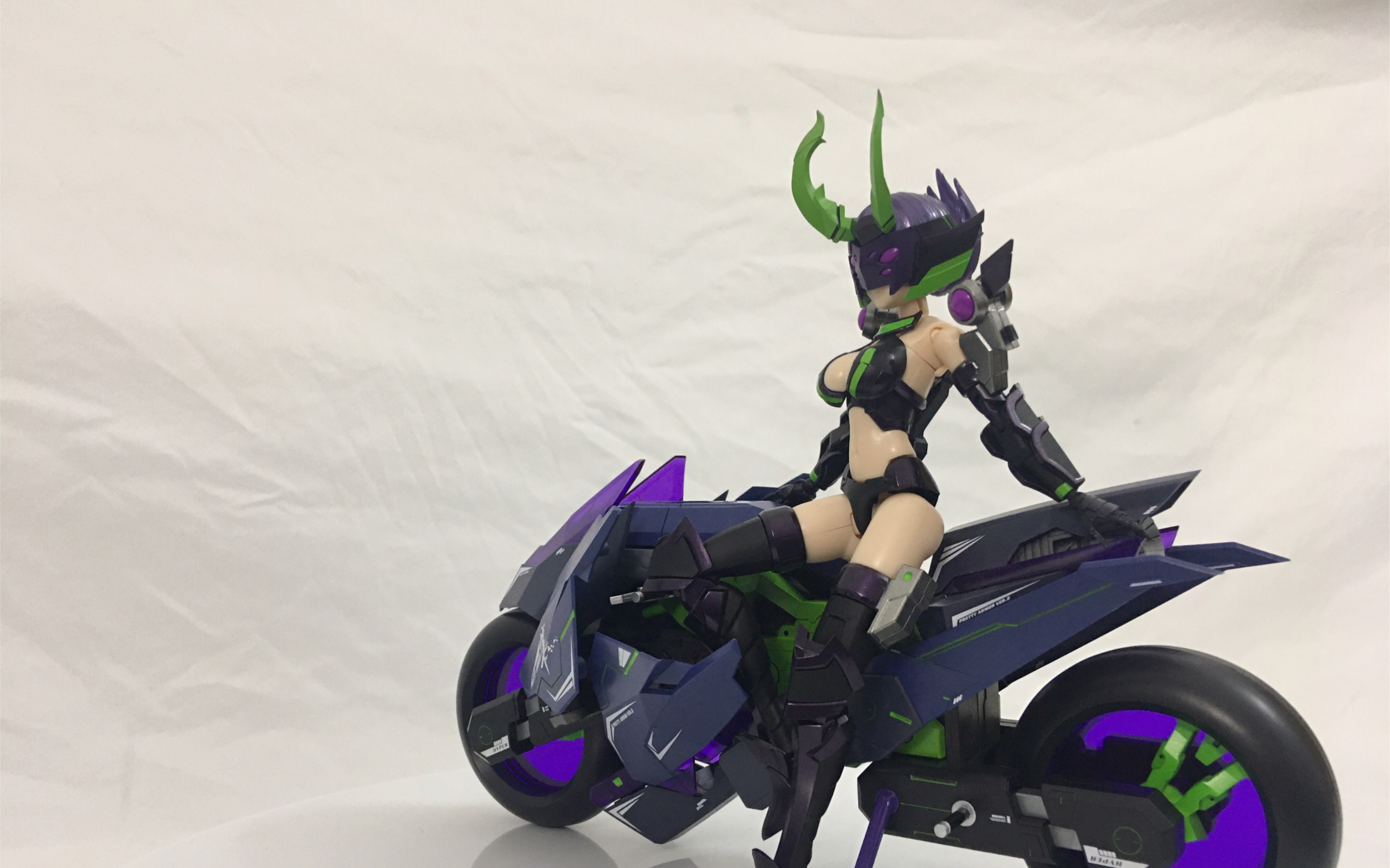 【御模道 01 arachne 阿拉克涅 】2020年完成的第一个模型居然是机娘
