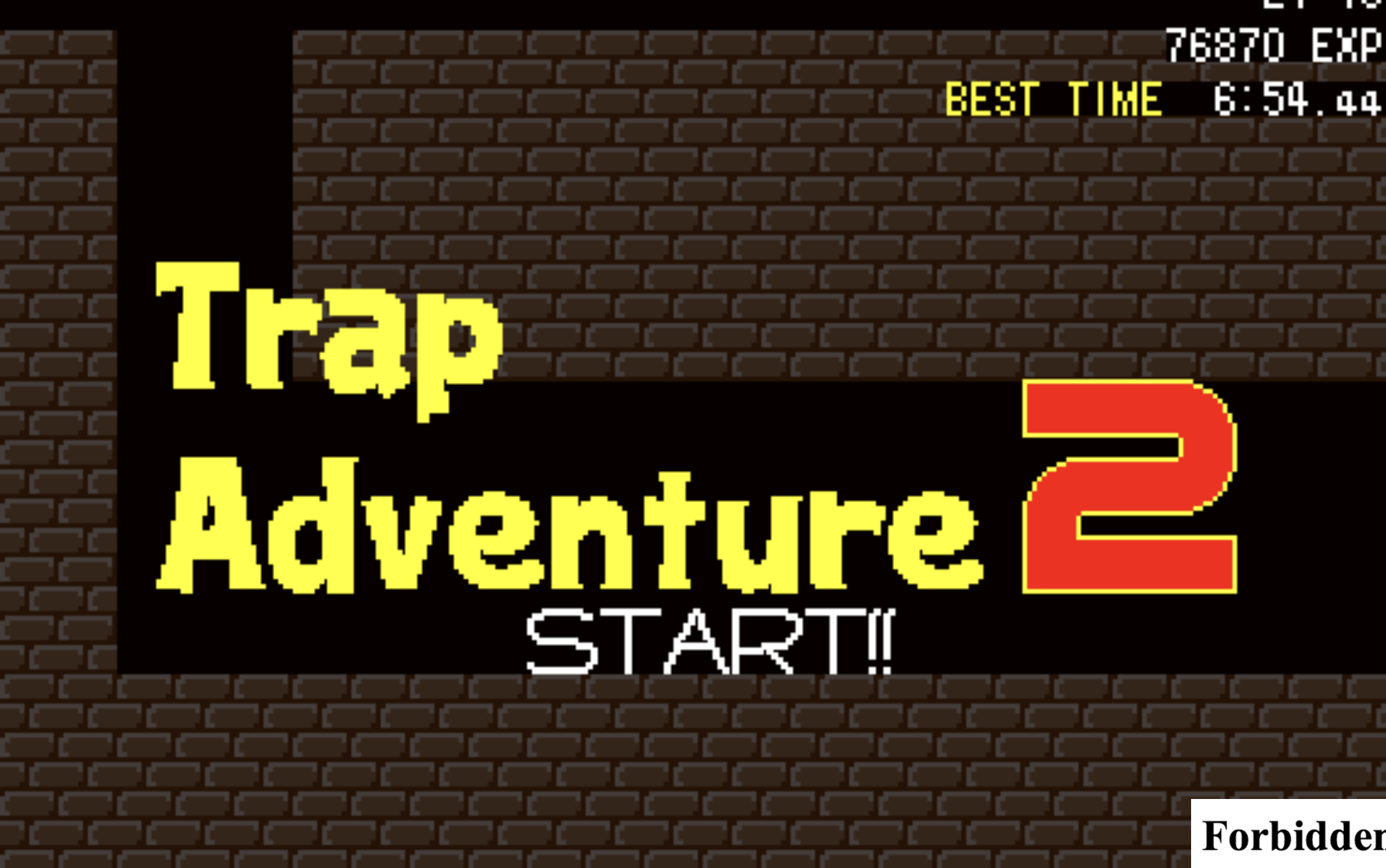 [图]【AF丶DF】超鬼畜虐心小游戏 trap adventure 2 | 7:47 速通!!