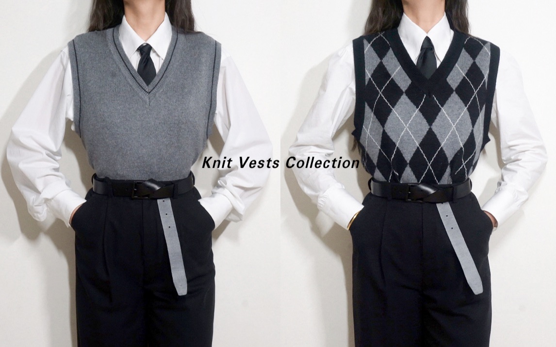 [图]● 毛 衣 合 集 ● 针织背心毛马甲篇 Knit Vests Collection