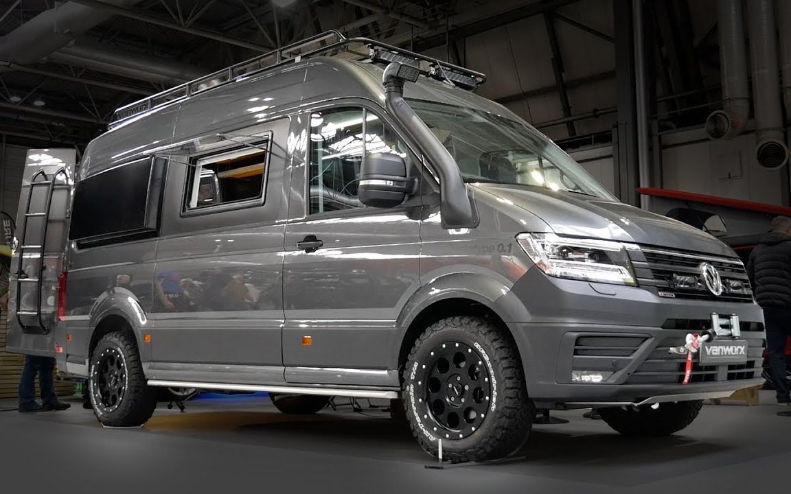 一辆05100,000英镑的4x4越野大众crafter camper(中文字幕)-b型房车