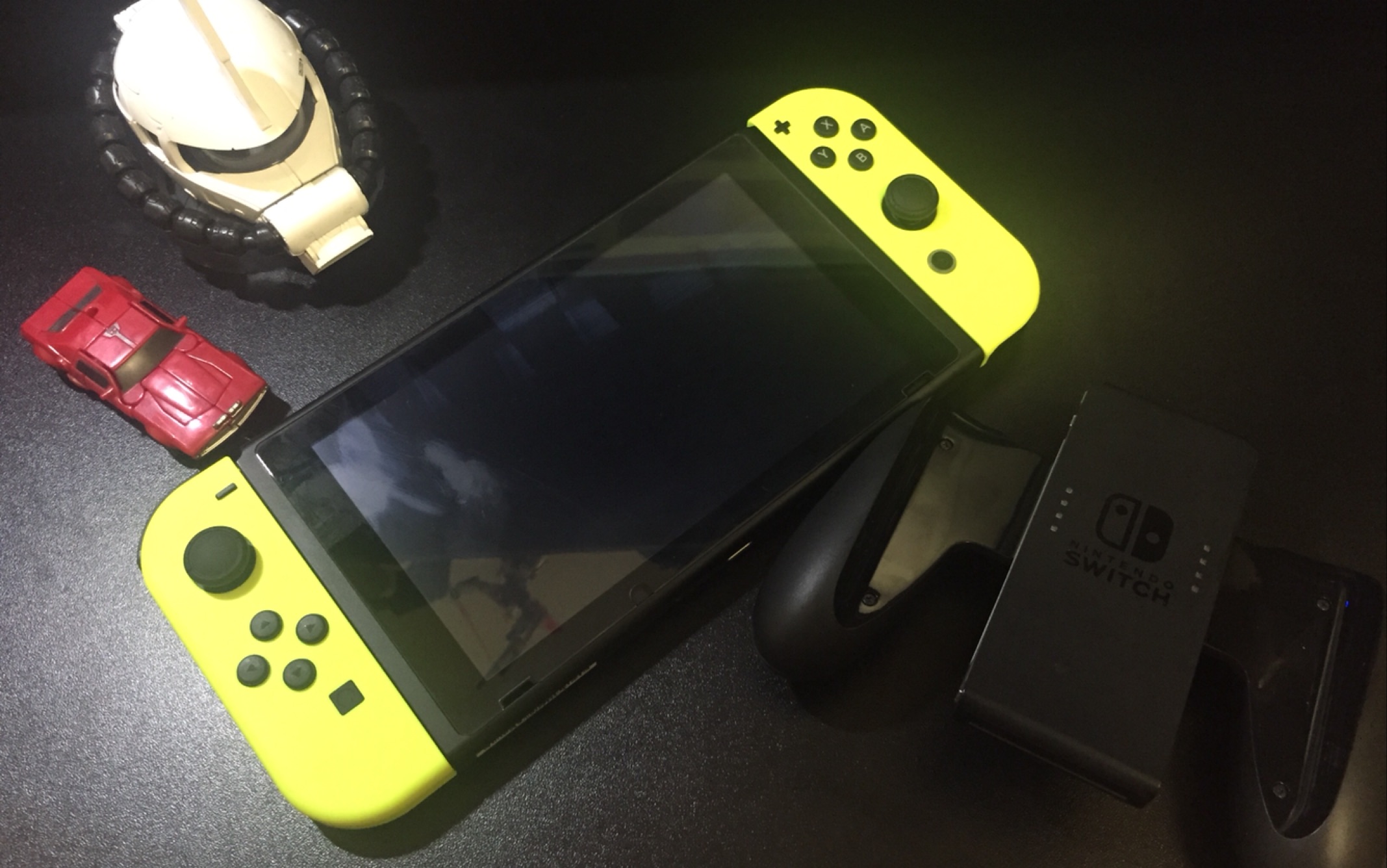 未知开箱nsswitch黄色手柄开箱