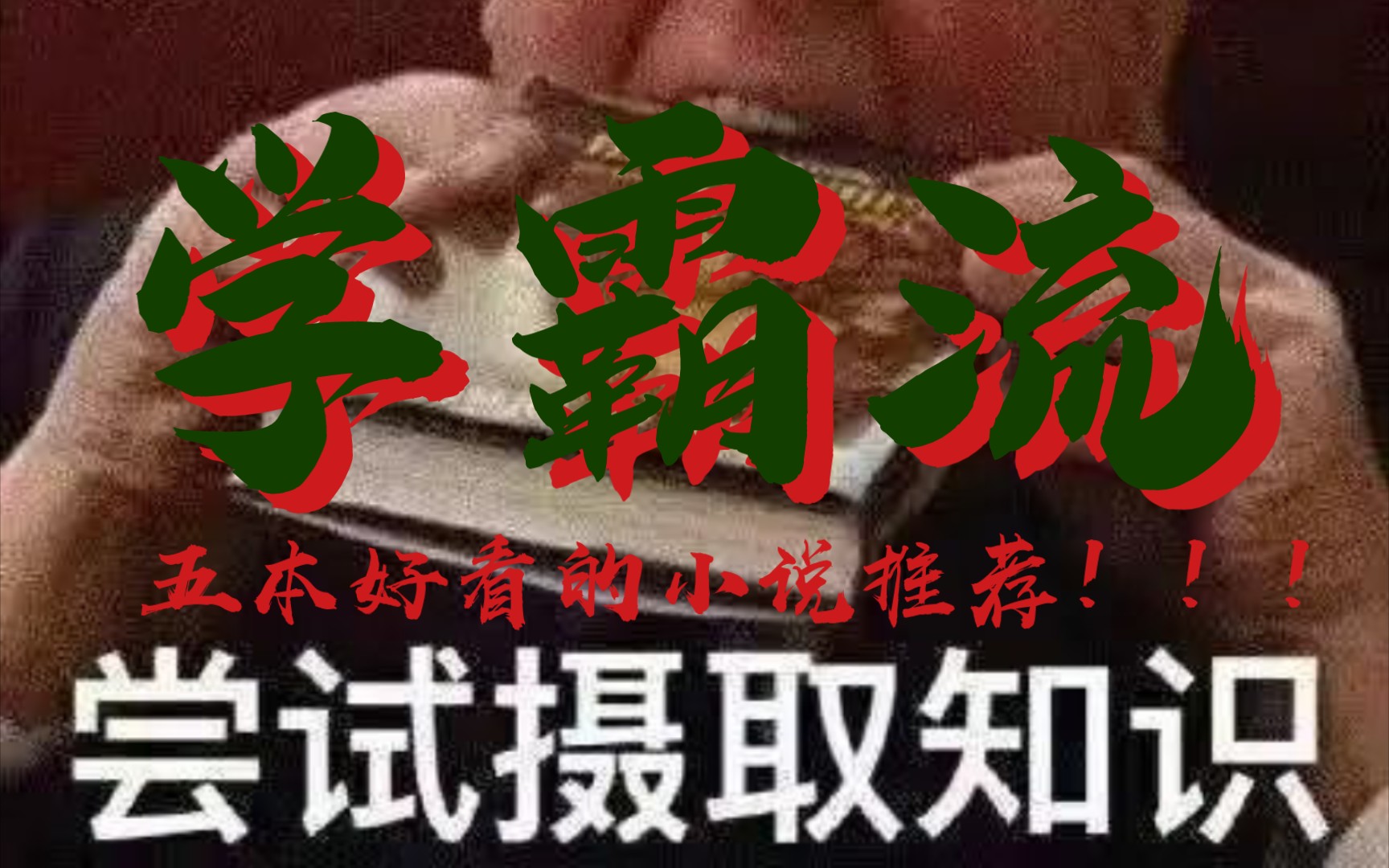 [图]【小说推荐】五本超好看的学霸文安利！（祝愿B站的学子们一日同风起，扶摇九万里！）