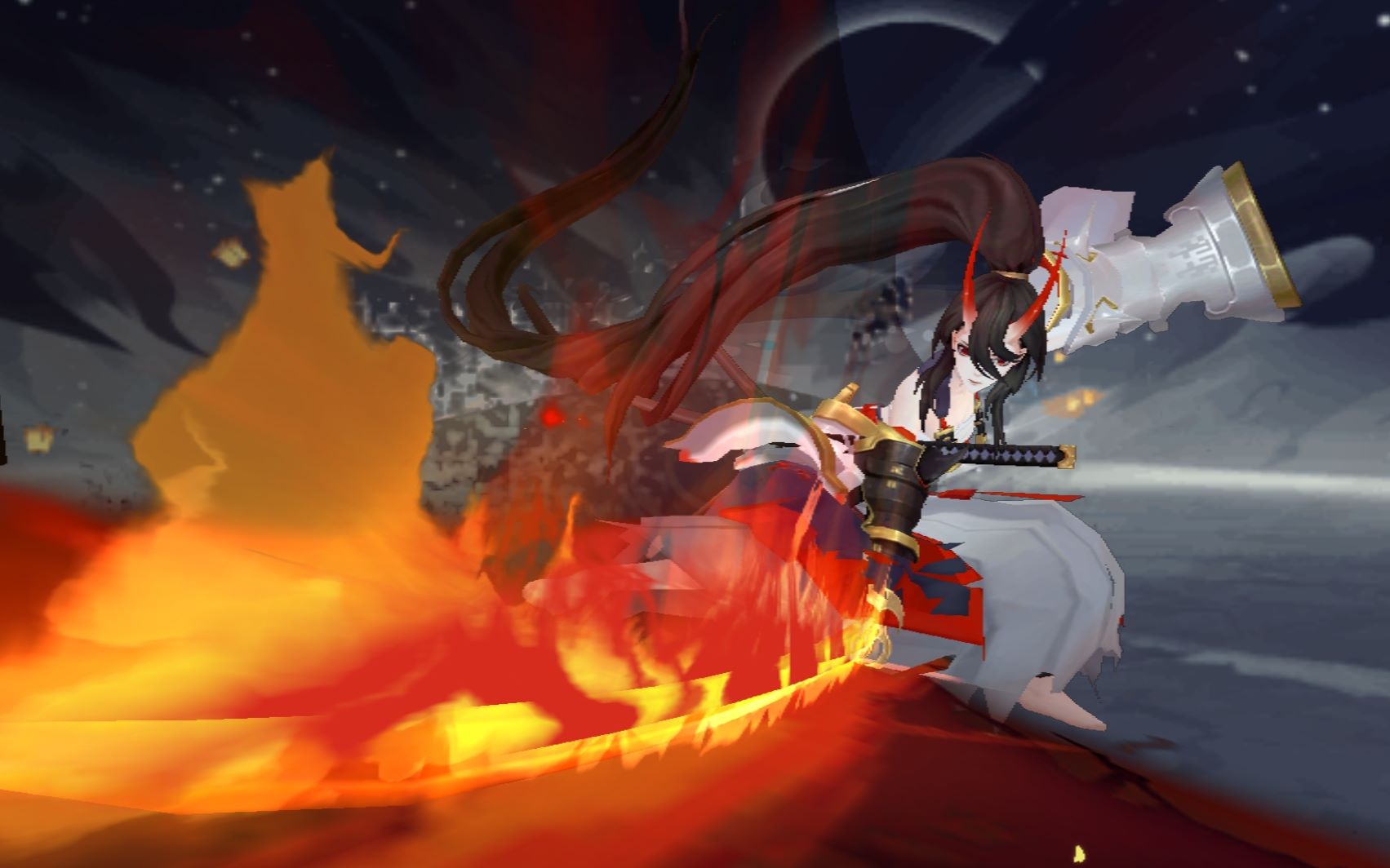 赤影妖刀姬过真八岐大蛇一刀一个