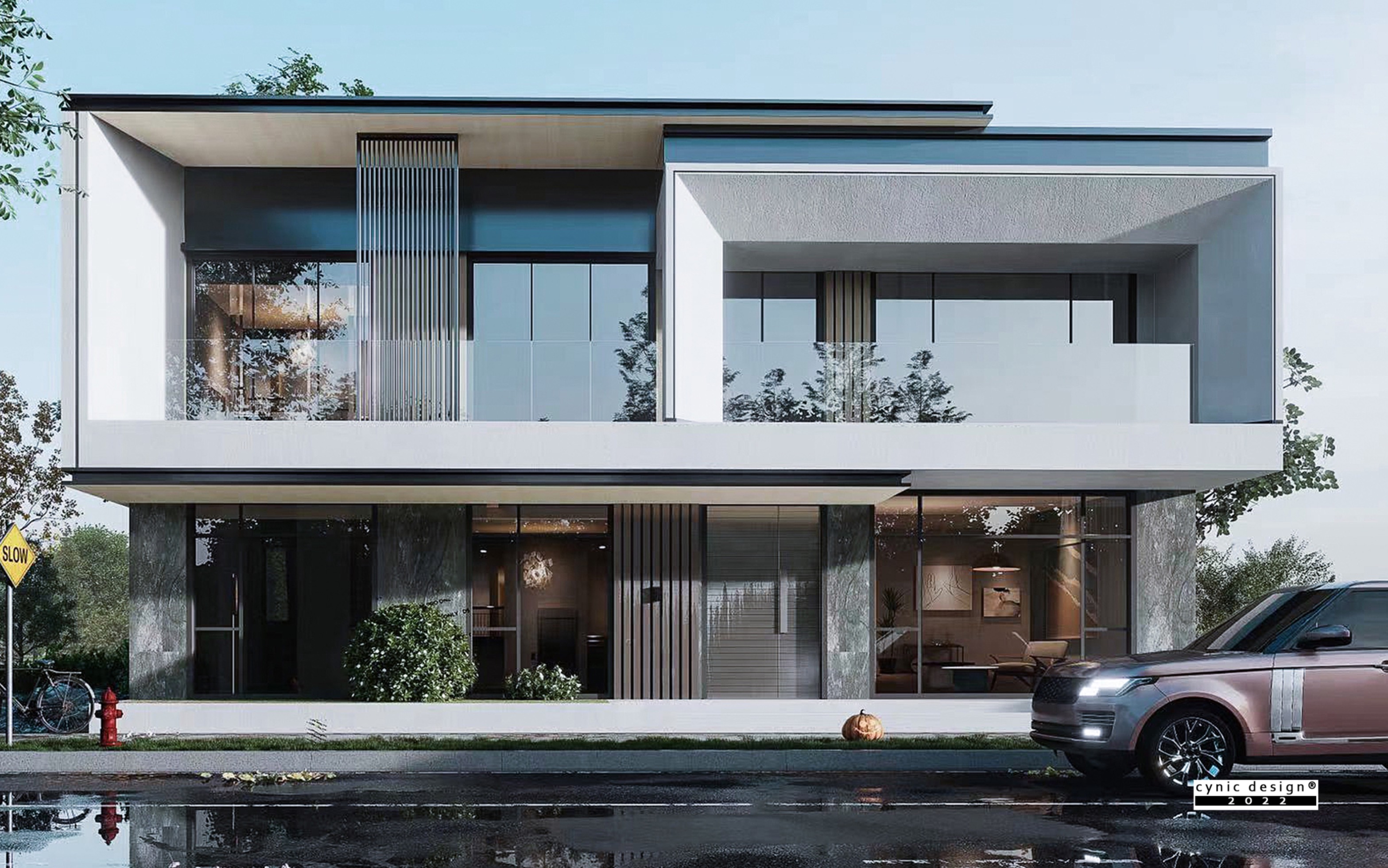 河北.献县现代别墅设计!