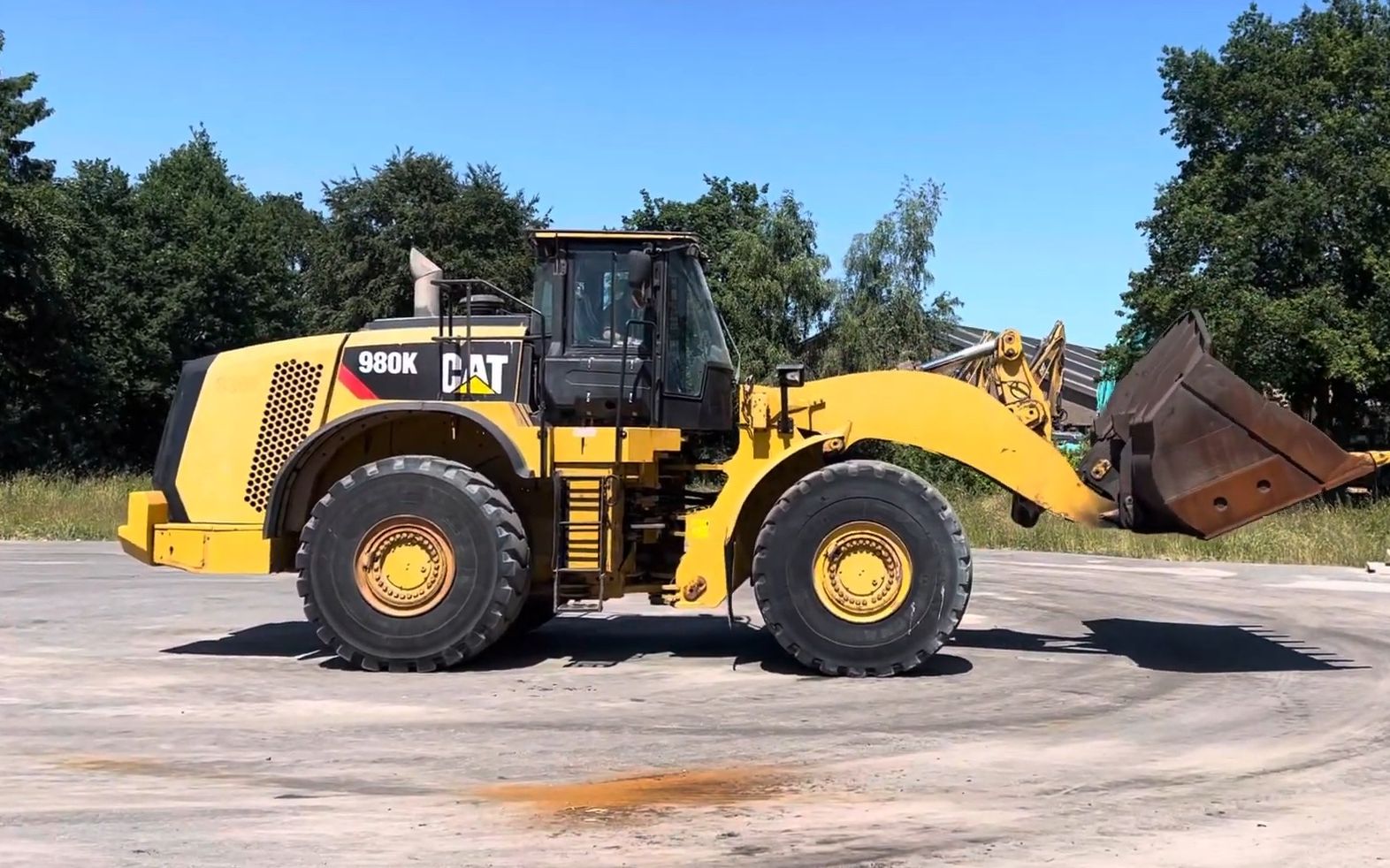 cat 980k装载机操作展示