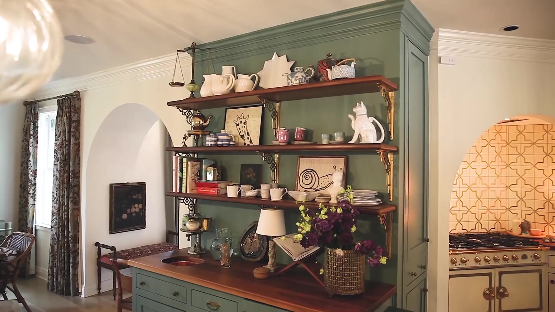 【欧美超模】去karen elson的家里看看【双语vogue】超模 karen elson