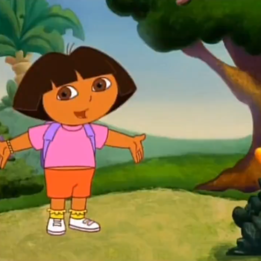 动画的朵拉已经长大成人了