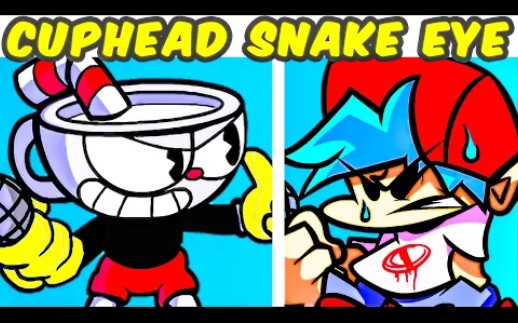 [图]FNF VS Cuphead - Snake Eyes (Resaster / Remix) | Indie Cross (FNF MOD/HARD) |FNF