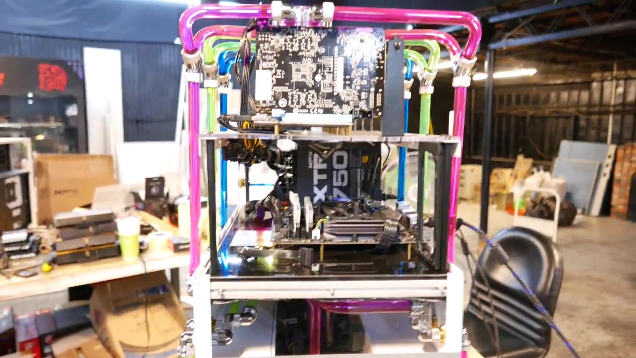 矿车矿机超震撼水冷mod吓到我了电脑宅修王iidmods